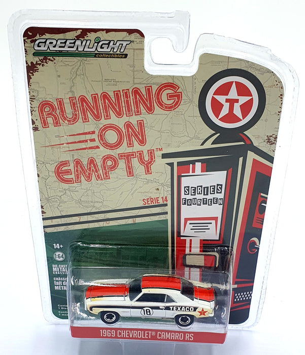 Greenlight 1/64 Scale 41140-B - 1969 Chevrolet Camaro RS #18