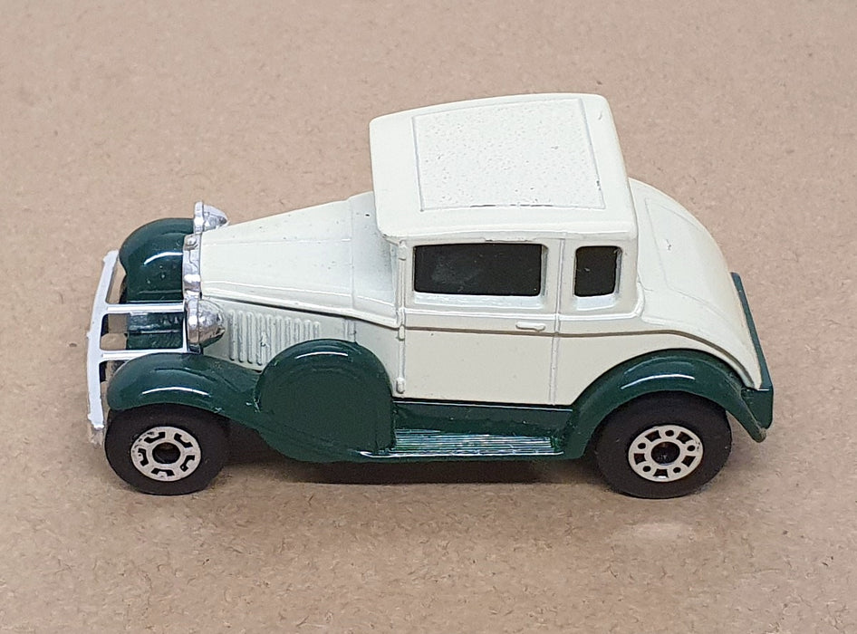 Matchbox 7cm Long Original Diecast No. 73 - Ford Model A - Ivory/Green