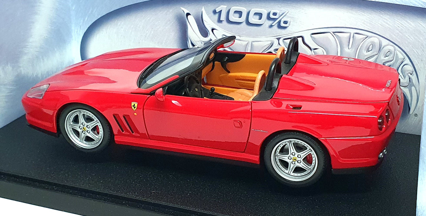 Hot Wheels 1/18 Scale 29441 - Ferrari 550 Barchetta Pininfarina - Red