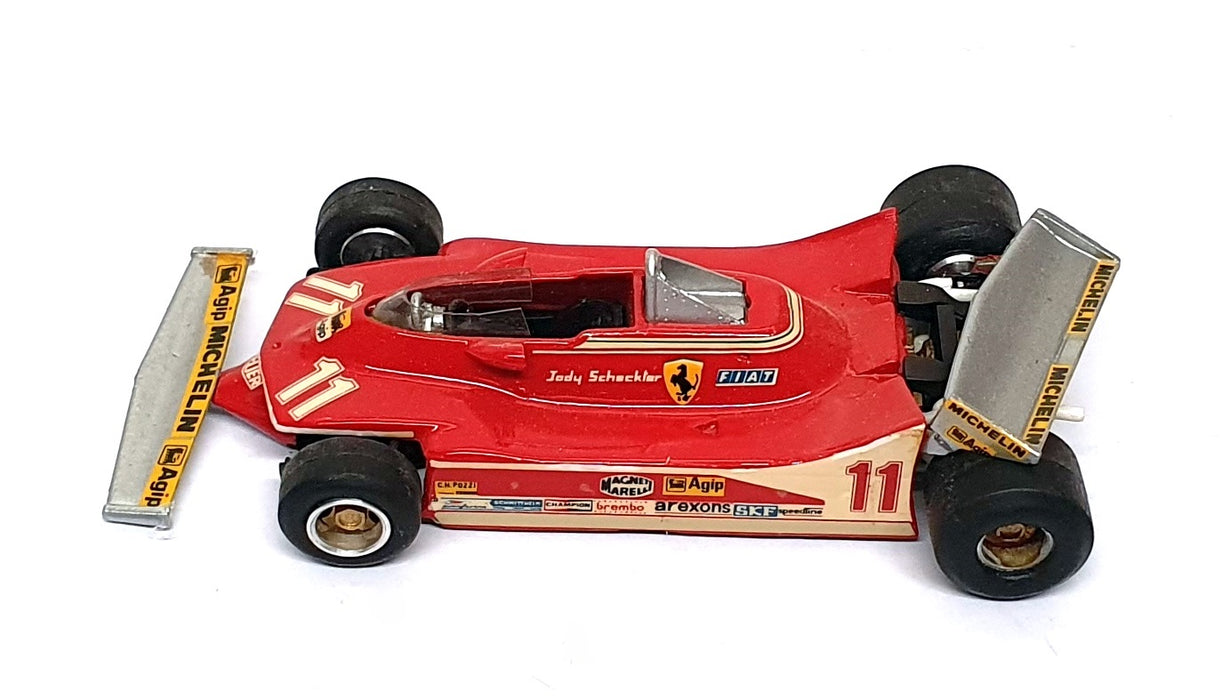 Western Models 1/43 Scale LIB06F - F1 Ferrari Race Car #11 Jody Scheckter