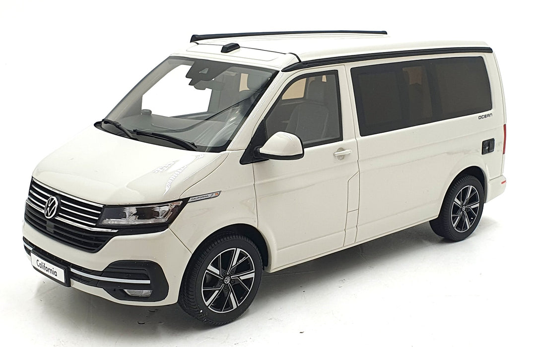 Otto Models 1/18 Scale Resin OT488 - Volkswagen T6.1 California Ocean - White