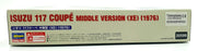 Hasegawa Kits 1/24 Scale 20599 - 1976 Isuzu 117 Coupe Middle Version (XE)