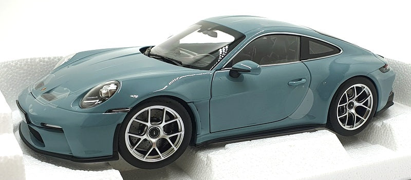 Norev 1/18 Scale Diecast 187470 - 2023 Porsche 911 S/T - Blue
