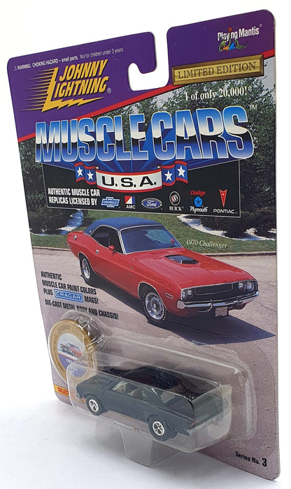 Johnny Lightning 1/64 Scale 202-03 - Muscle Cars 1966 Chevy Malibu - Black