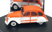 Vitesse 1/43 Scale L160 - 1976 Citroen 2CV Spot - Orange/White