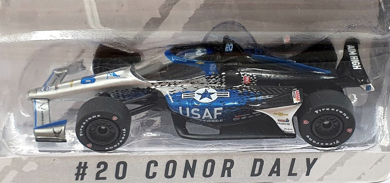 Greenlight 1/64 Scale 11517 NTT Indycar Series #20 C. Daly - White/Grey