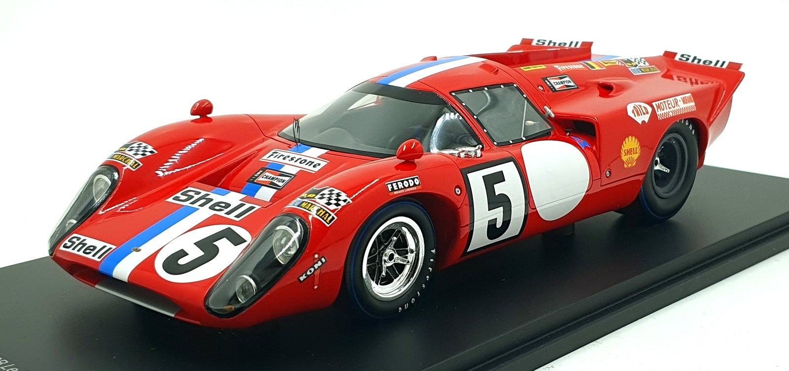 Spark 1/18 Scale 18S688 - Lola T70 MK3B #5 Le Mans 24h 1971