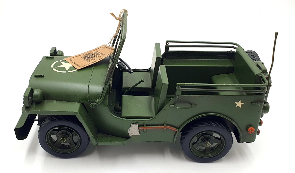 Lesser & Pavey Tin Plated 31cm Long LP49675 - Willy's Jeep Military