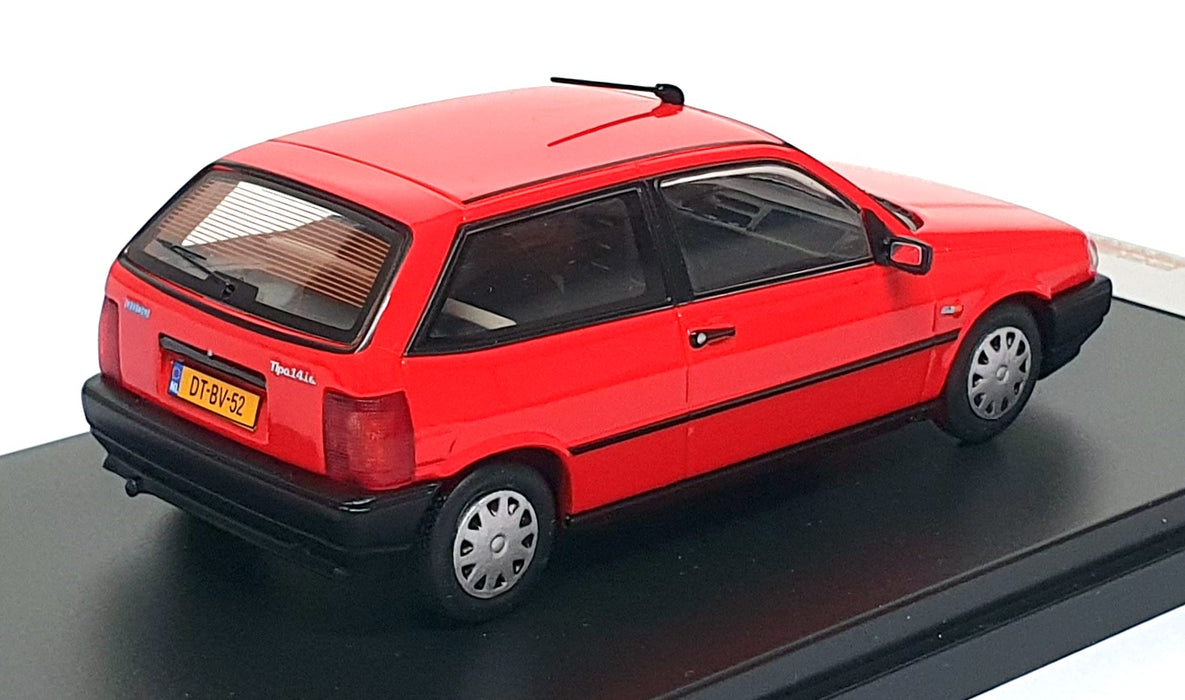 PremiumX 1/43 Scale Diecast PRD453 - 1995 Fiat Tipo 3-Door - Red