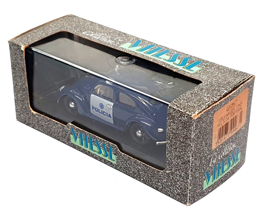 Vitesse 1/43 Scale 40SM67 - 1949 Volkswagen Police Car Policia Portugal - Blue