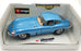 Burago 1/18 Scale Diecast 3018 - Jaguar E Type Coupe 1961 - Blue