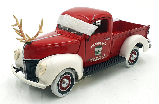 Franklin Mint 1/24 Scale B11YQ20 - 1999 Christmas Truck 1940 Ford - Red
