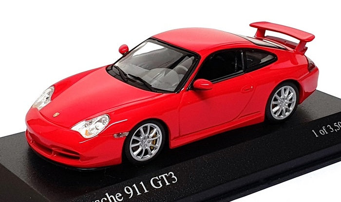 Minichamps 1/43 Scale 400 062020 - 2003 Porsche 911 GT3 - Red