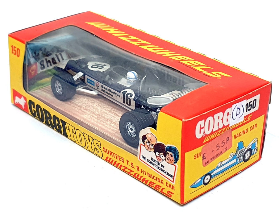 Corgi Toys 1/36 Scale Original Diecast 150 - (D) F1 Surtees T.S.9B #16 - Blue