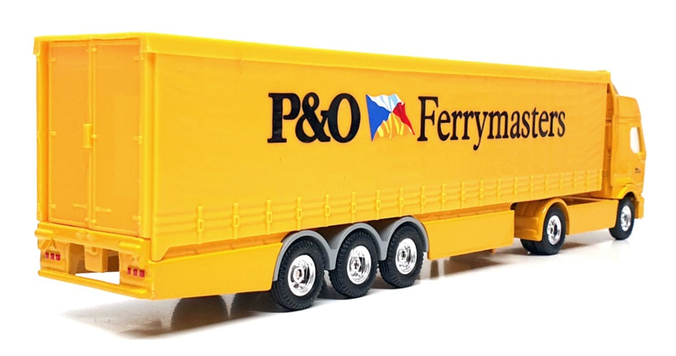 Corgi 1/64 Scale Diecast 59548 - Renault Premium Curtainside Truck P&O - Yellow
