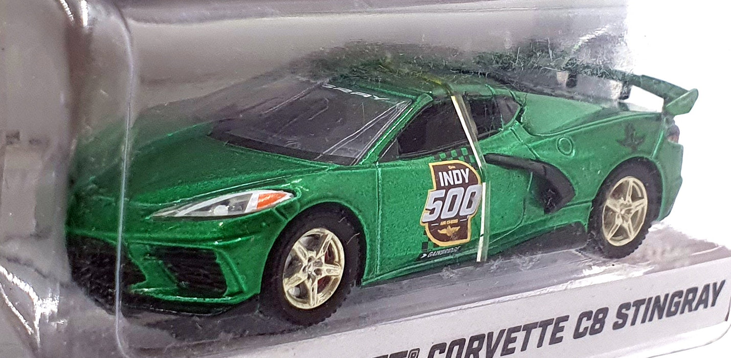 Greenlight 1/64 Scale 30227 - 2020 Chevrolet Corvette C8 Stingray - Met. Green