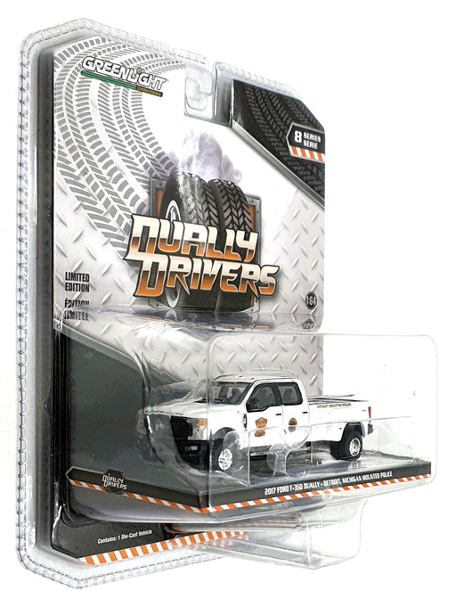 Greenlight 1/64 Scale 46080-D - 2017 Ford F-350 Dually Detroit Michigan Police