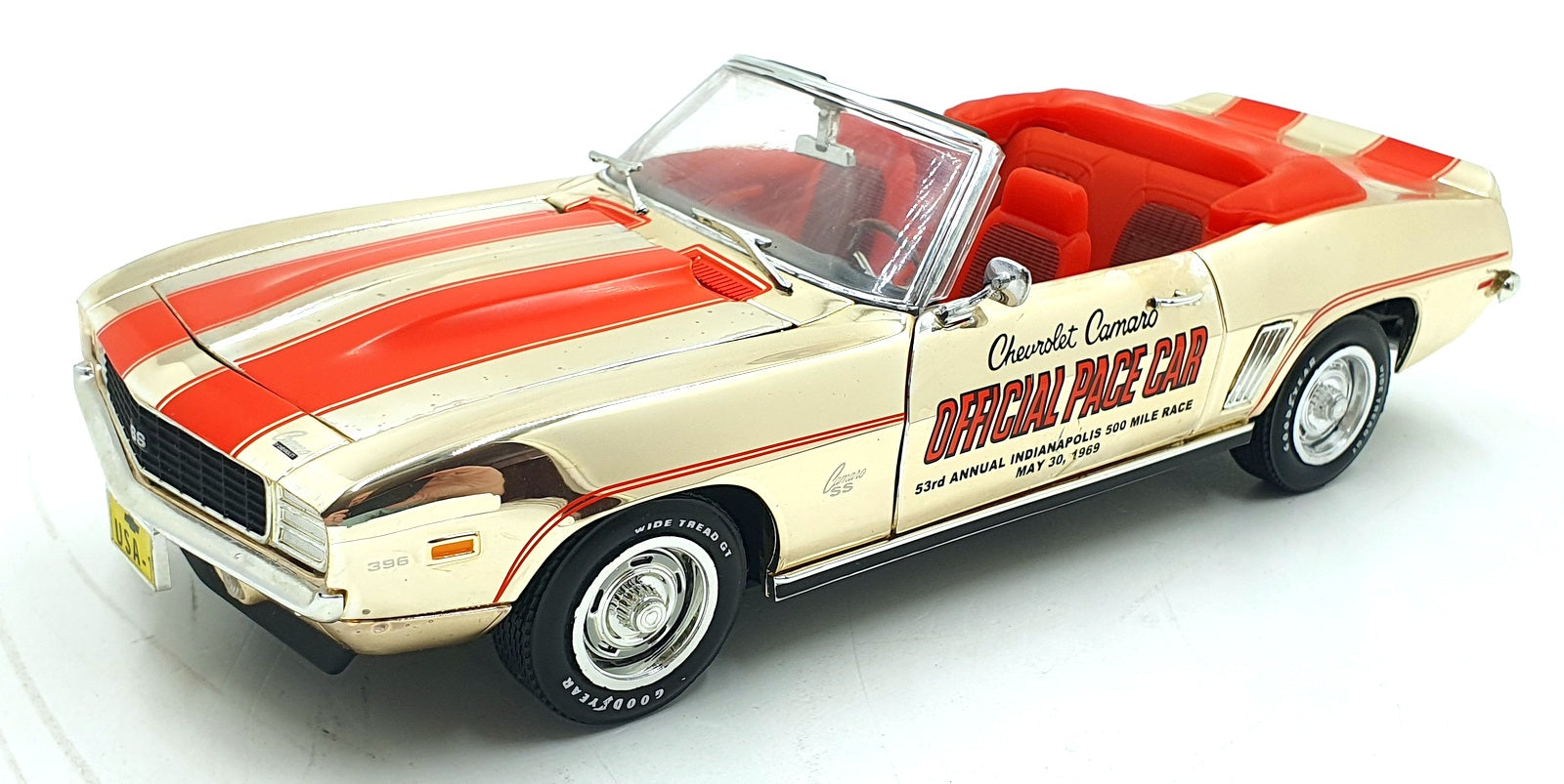 Exact Detail 1/18 Scale WCC214 - Chevrolet Camaro Official Pace Car - Chrome