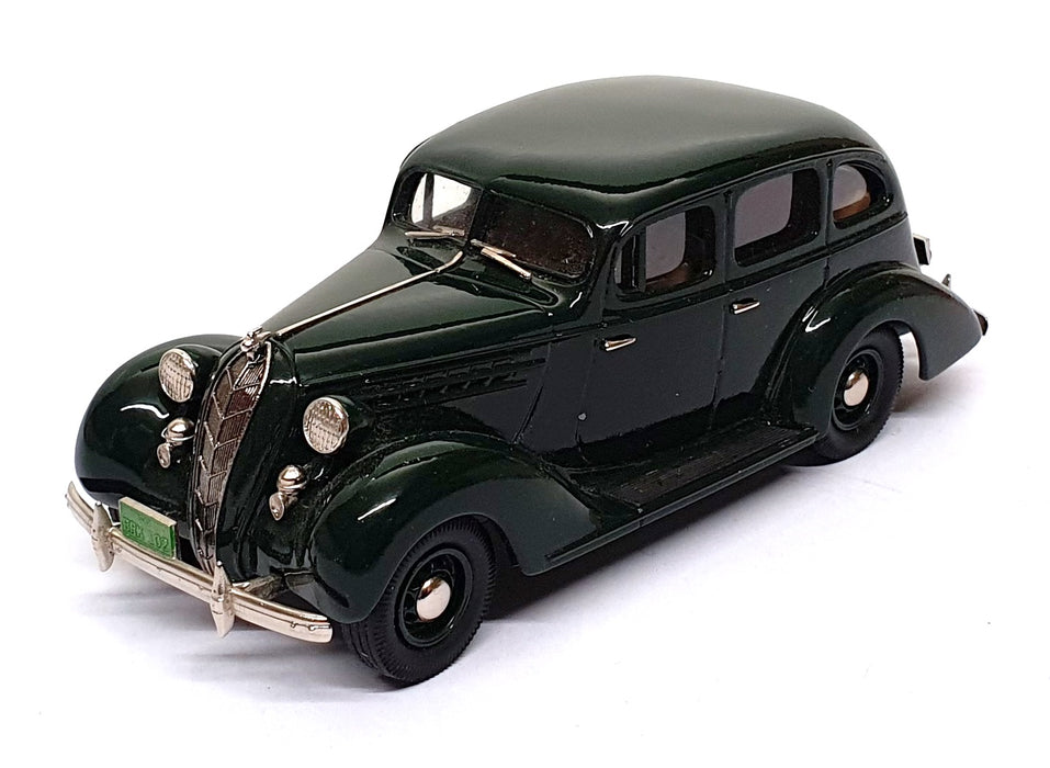 Brooklin 1/43 Scale BRK102 - 1936 Hudson Terraplane 6-62 4Dr Sedan - Dk. Green
