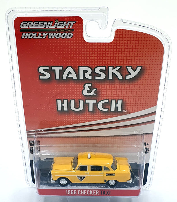 Greenlight 1/64 Scale 44855-C - 1968 Checker Taxi - Yellow