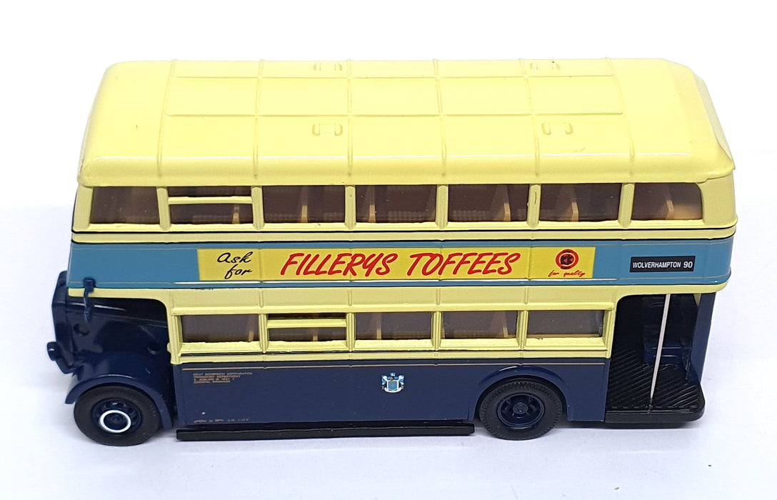 Corgi 1/50 Scale 97820 Daimler CW DD Bus West Bromwich Rt. 90 - Blue/Yellow