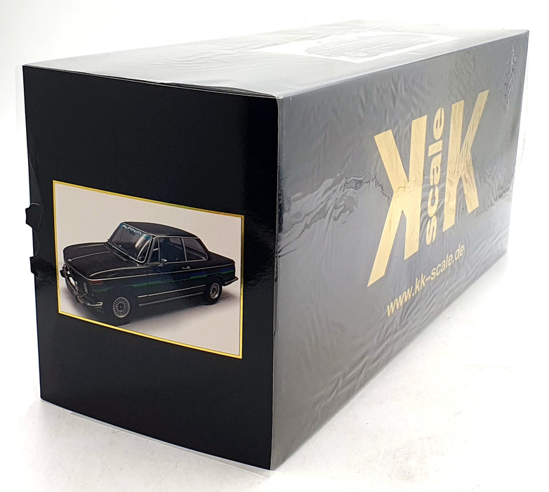 KK Scale 1/12 Scale KKDC120105 - BMW 2002 Alpina 2 Series 1974 - Black