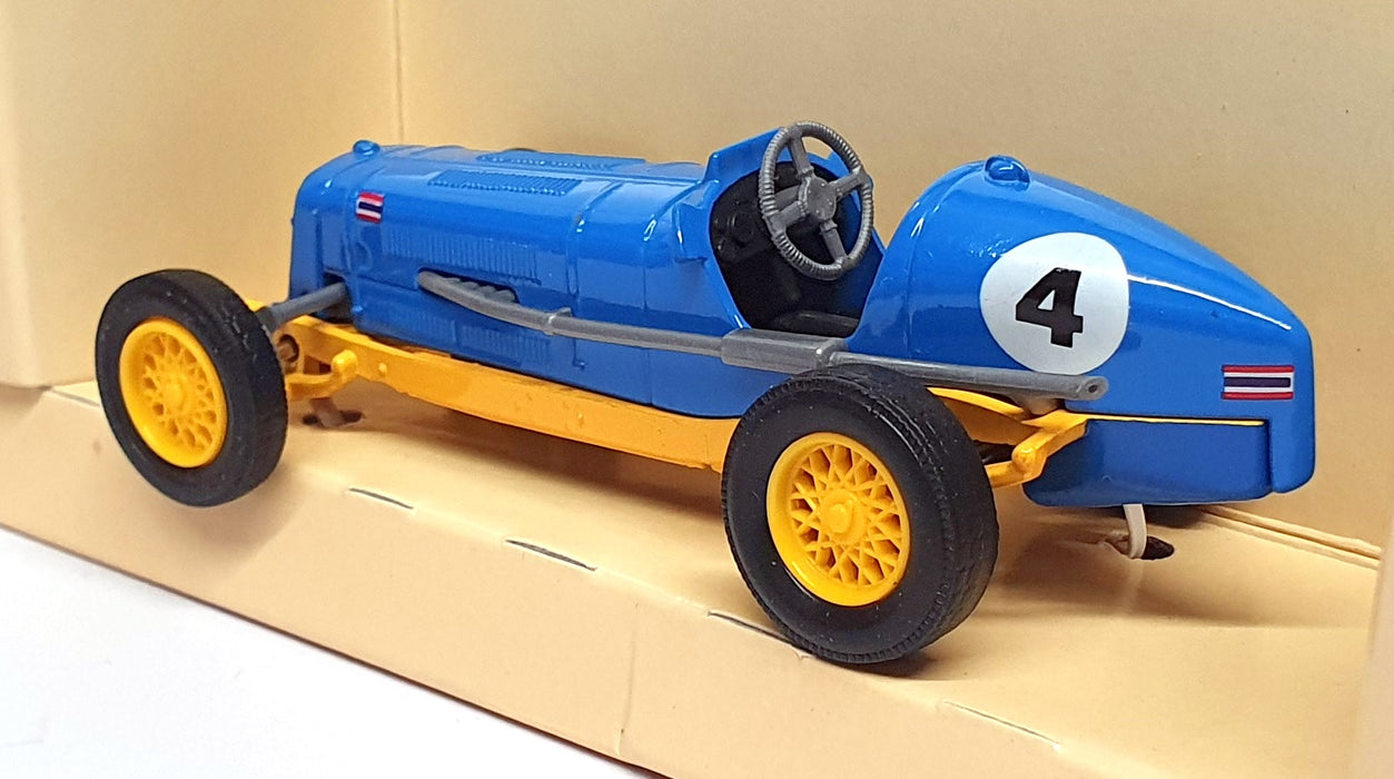 Matchbox Appx 10cm Long Diecast Y-14 - 1935 E.R.A R.1.B GP Race Car Blue/Yellow