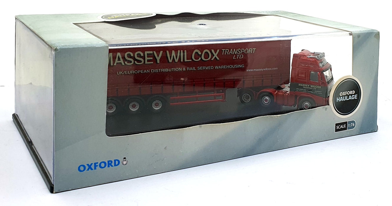 Oxford Diecast 1/76 Scale VOL03CS - Volvo FH Curtainside - Massey Wilcox