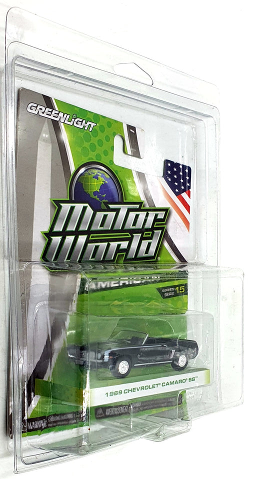 Greenlight 1/64 Scale 96150 - 1969 Chevrolet Camaro SS - Black