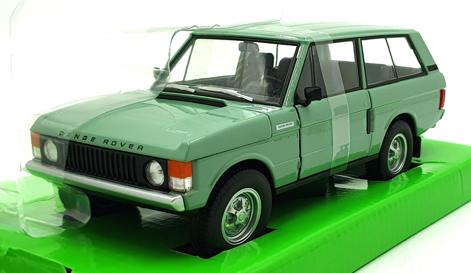 Welly NEX 1/24 Scale Diecast 24128W-Green - 1970 Land Rover Range Rover - Green