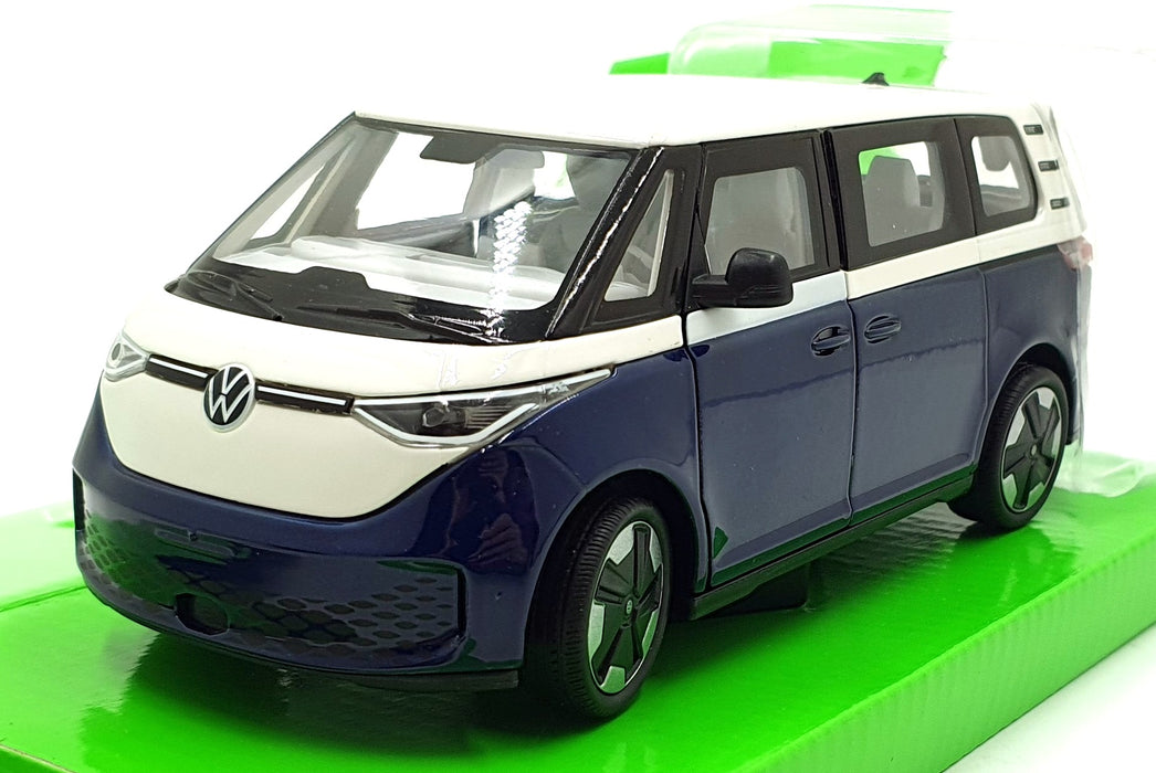 Welly NEX 1/27 Scale Diecast 24119DT-W-D.M.BU - VW ID Buzz - Blue