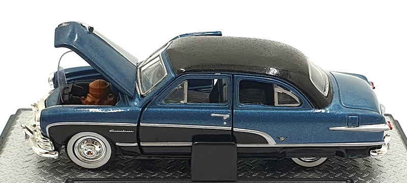 Castline M2 Machines 1/64 Scale  10-16 - 1951 Ford Crestliner - Blue/Black