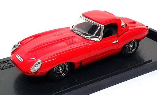 Box Model 1/43 Scale 8463 - Jaguar E- Type Spyder Hardtop - Red