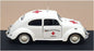 Rio Models 1/43 Scale SL086 - Volkswagen Beetle Deutche Red Cross - White