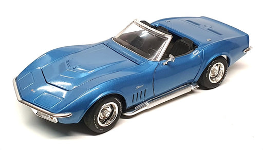 Revell 1/18 Scale Diecast 6124J - 1969 Chevrolet Corvette - Met Blue