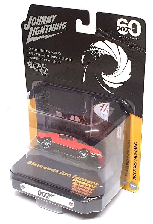 Johnny Lightning 1/64 Scale Release 1 #1 - 1971 Ford Mustang Bond 007 - Red