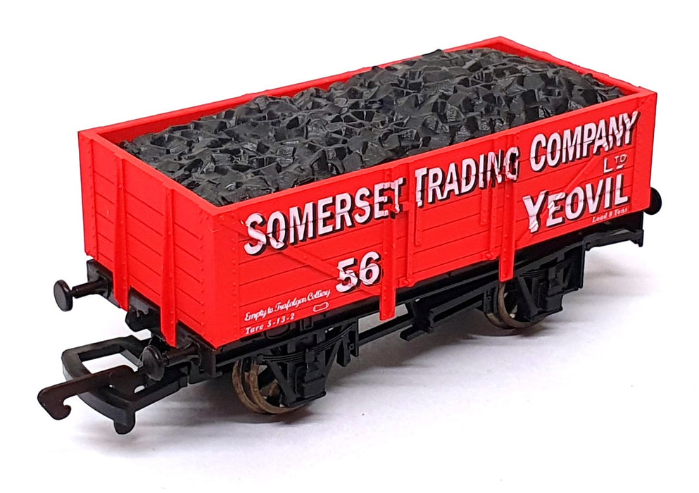 Dapol OO Gauge (1/76) B551 - 5 Plank Wagon Somerset Trading Co. - Red