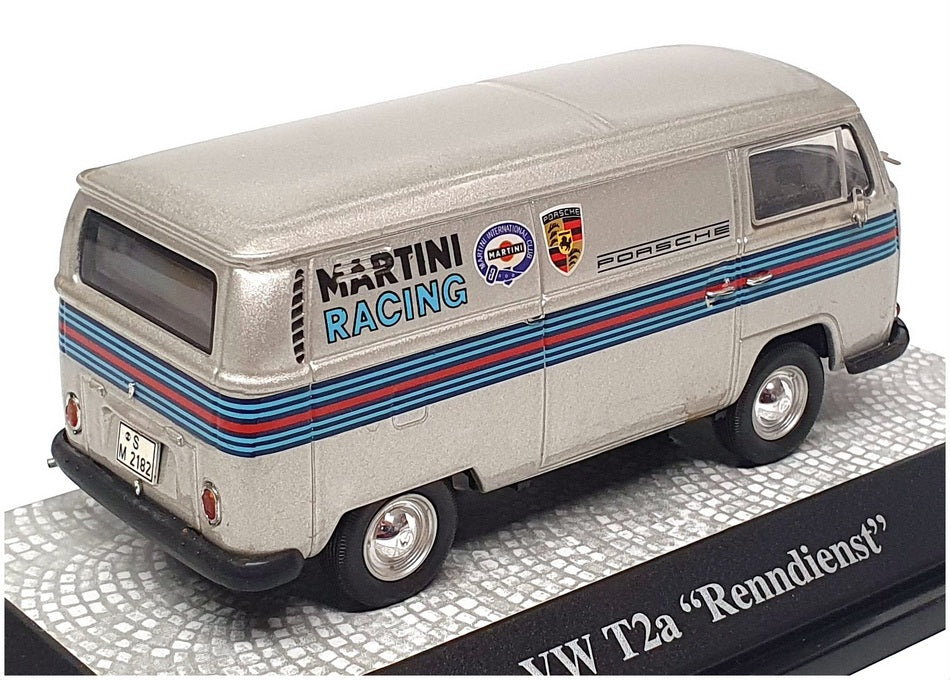 Premium ClassiXXs 1/43 Scale 11258 - VW T2a Transporter (Renndienst) Silver