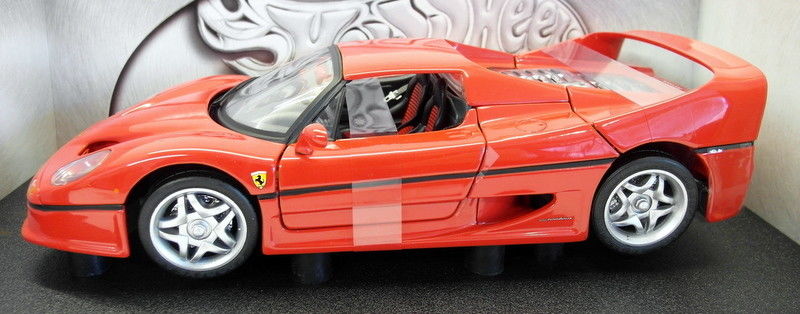 Hot Wheels 1/18 scale Diecast 50430 - Ferrari F50 - Rosso Red