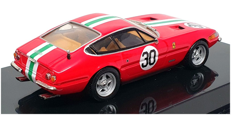 Hot Wheels 1/43 Scale 22184 - 1968 Ferrari 365 GTB/4 Race Car #30 - Red