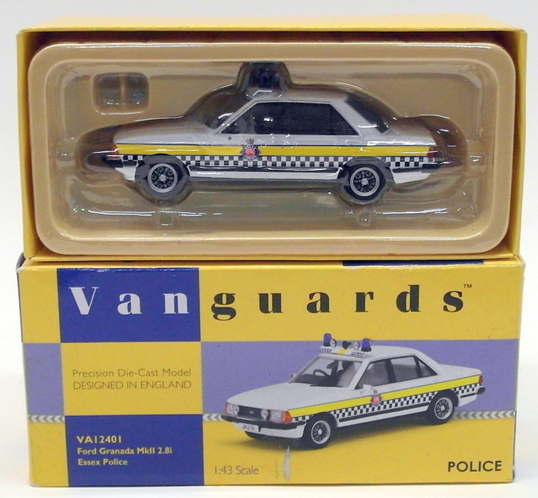 Vanguards 1/43 Scale VA12401 - Ford Granada MkII 2.8 - Essex Police