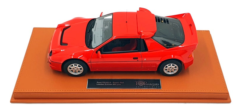 Top Marques 1/18 Scale TOP122B - Ford RS200 Evolution - Rosso Red
