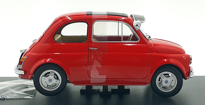 KK Scale 1/12 Scale Diecast KKDC120061 - Fiat 500 F 1968 Custom - Red 