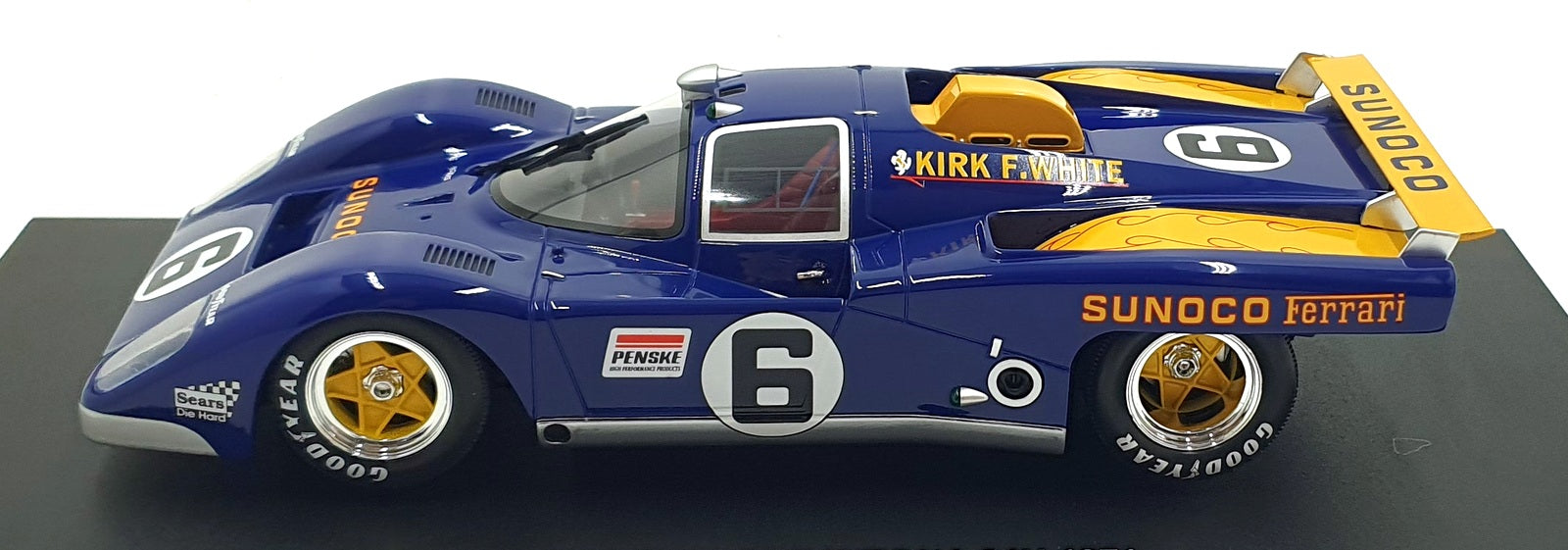 Werk83 1/18 Scale Diecast W18053005 - Ferrari 512M #6 Daytona 24h 1971