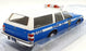 MCG 1/18 Scale Diecast MCG18477 1985 Chevrolet Caprice Estate Wagon Police Blue
