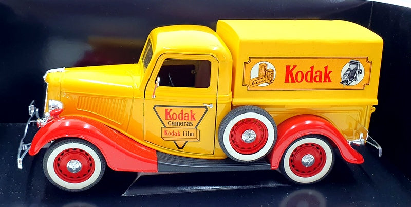 Solido 1/18 Scale Diecast 8019 - Ford Pickup Kodak - Yellow