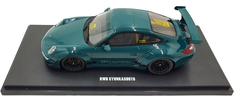 GT Spirit 1/18 Scale Resin GT896 Porsche 911 997 RWB Syunkashuto - Green