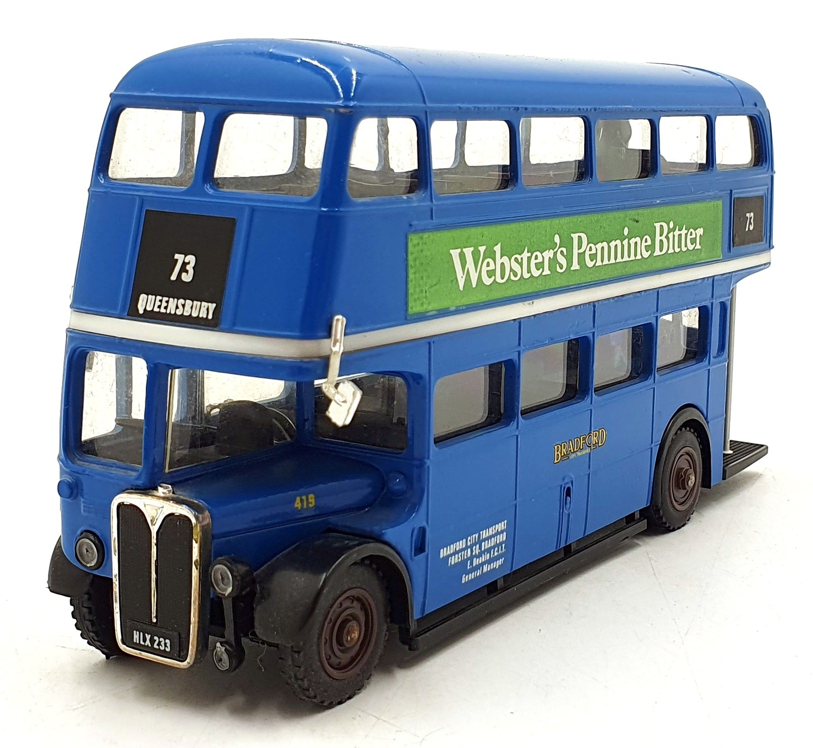 Solido 1/50 Scale 4402 - AEC Double Decker RT Bus R73 Webster's Pennine Bitter