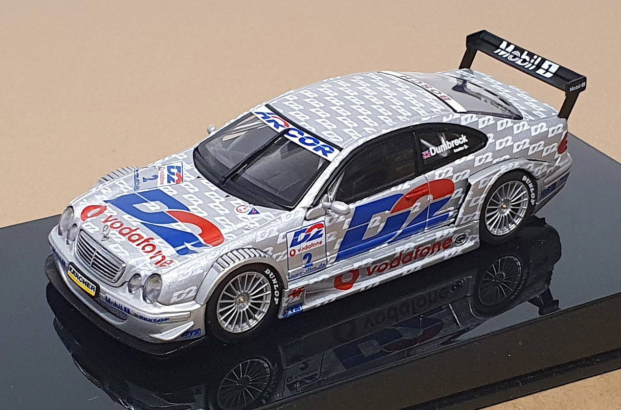 Autoart 1/43 Scale 60132 - Mercedes Benz CLK #2 DTM 2001 Peter Dumbreck
