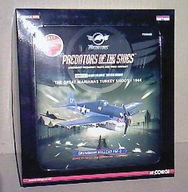 Corgi 1/72 PR99408 Grumman Hellcat F6F-3 Great Marianas Turkey Shoot 1944